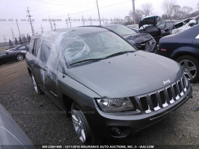 1J4NF1FB9BD244643 - 2011 JEEP COMPASS SPORT SILVER photo 1