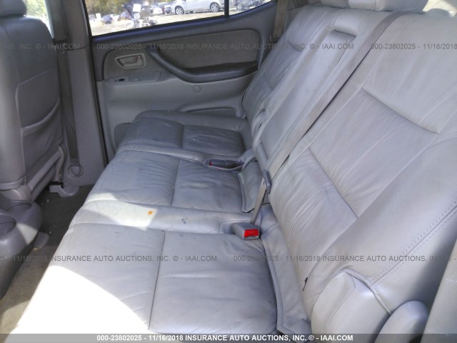 5TDBT44A24S211374 - 2004 TOYOTA SEQUOIA SR5 BLUE photo 8