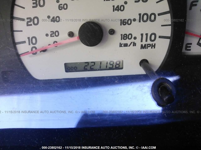 5TEGN92N62Z074572 - 2002 TOYOTA TACOMA DOUBLE CAB PRERUNNER RED photo 7