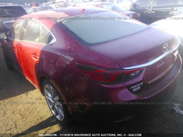 JM1GJ1V58F1180174 - 2015 MAZDA 6 TOURING RED photo 3