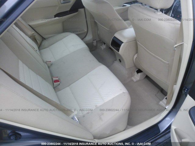 4T1BF1FK9HU783471 - 2017 TOYOTA CAMRY LE/XLE/SE/XSE GRAY photo 8