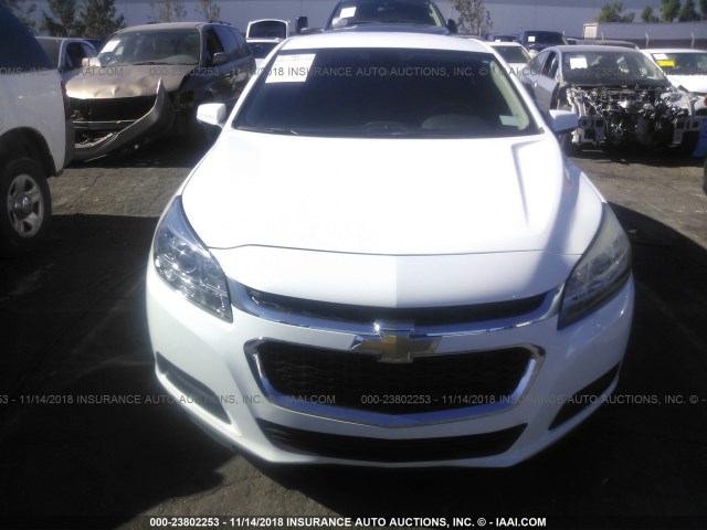 1G11C5SA7GU145014 - 2016 CHEVROLET MALIBU LIMITED LT WHITE photo 6