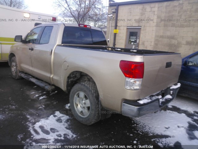 5TFUY5F11AX144592 - 2010 TOYOTA TUNDRA GOLD photo 3