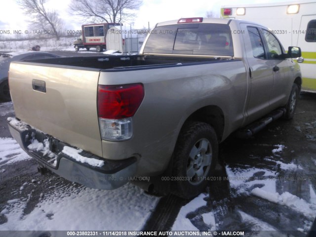 5TFUY5F11AX144592 - 2010 TOYOTA TUNDRA GOLD photo 4