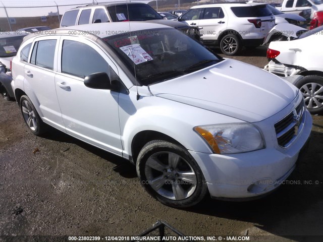 1B3CB3HA2BD257454 - 2011 DODGE CALIBER MAINSTREET WHITE photo 1