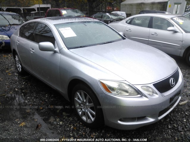 JTHCE96S270003695 - 2007 LEXUS GS 350 SILVER photo 1