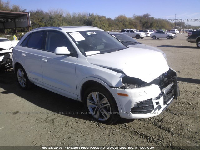 WA1BCCFS9HR014104 - 2017 AUDI Q3 PREMIUM WHITE photo 1