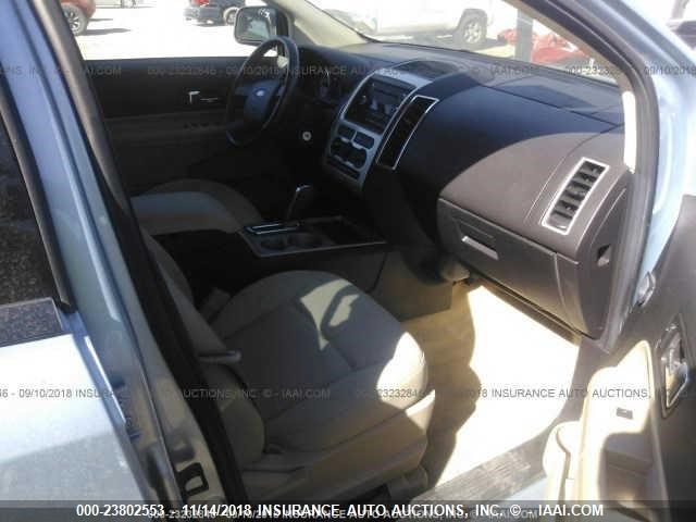 2FMDK48C48BA13633 - 2008 FORD EDGE SEL SILVER photo 5