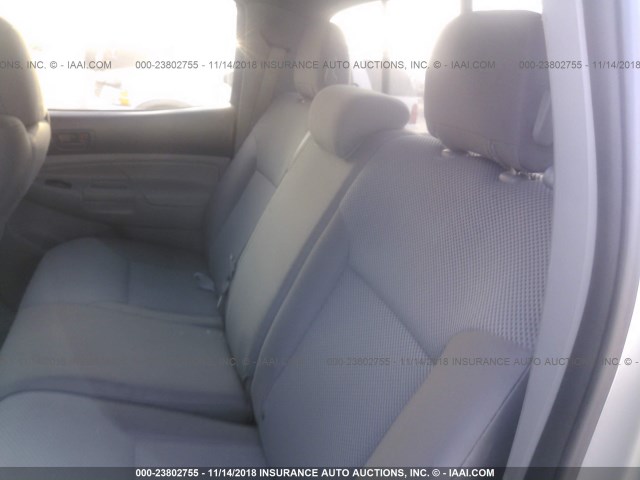 3TMJU4GN4EM163918 - 2014 TOYOTA TACOMA DOUBLE CAB PRERUNNER SILVER photo 8