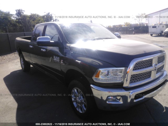 3C63R3JL1EG171881 - 2014 RAM 3500 LARAMIE GRAY photo 1