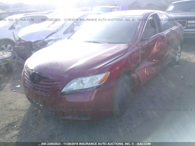 4T1BE46K68U206837 - 2008 TOYOTA CAMRY CE/LE/XLE/SE MAROON photo 6