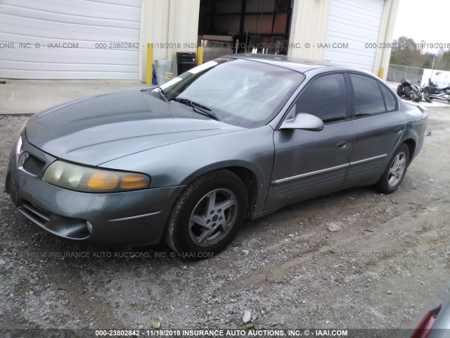 1G2HX54K14U157501 - 2004 PONTIAC BONNEVILLE SE GRAY photo 2