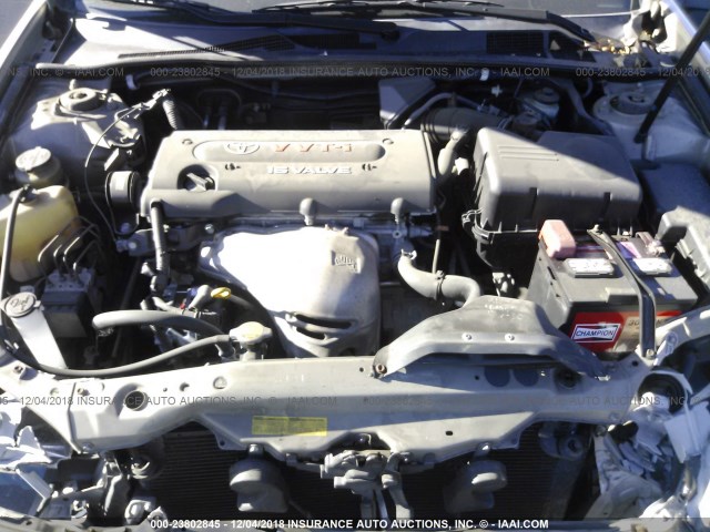 JTDBE32K140247303 - 2004 TOYOTA CAMRY LE/XLE GOLD photo 10