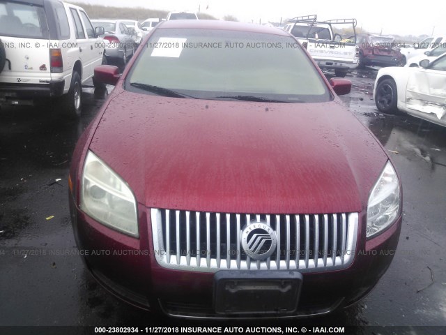 3MEFM07156R620279 - 2006 MERCURY MILAN RED photo 6