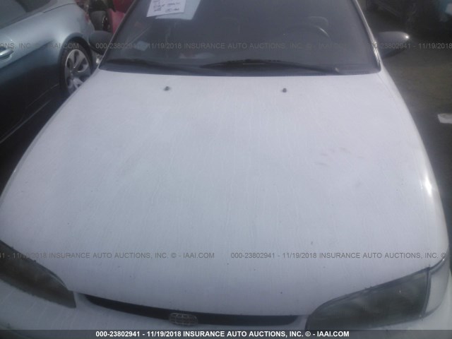 1Y1SK526XSZ006979 - 1995 GEO PRIZM LSI WHITE photo 6