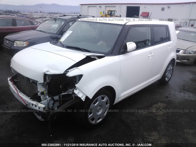 JTLKE50E981022477 - 2008 TOYOTA SCION XB Ақ фото 2