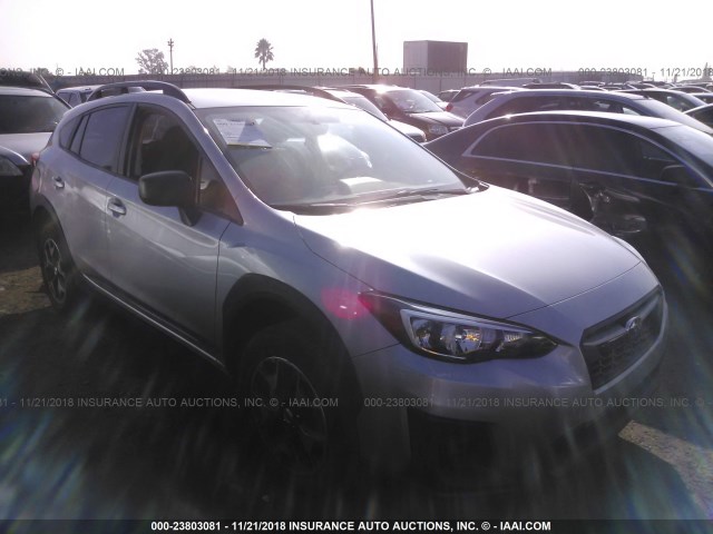 JF2GTAAC7J9291695 - 2018 SUBARU CROSSTREK SILVER photo 1