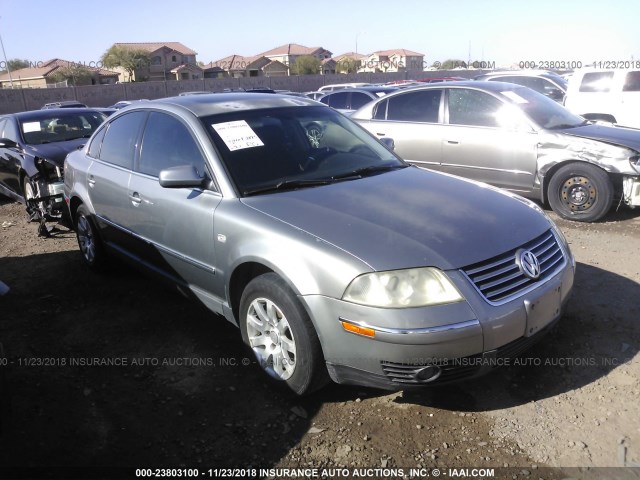 WVWPD63B02P177869 - 2002 VOLKSWAGEN PASSAT GLS SILVER photo 1