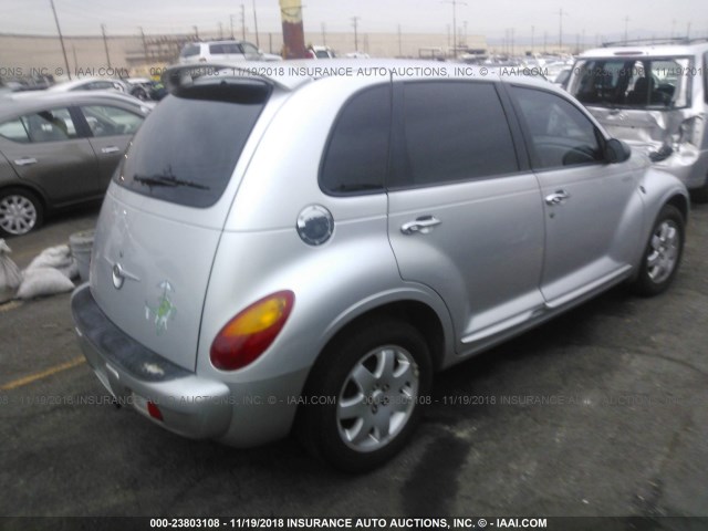 3C4FY48B94T218625 - 2004 CHRYSLER PT CRUISER SILVER photo 4