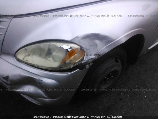 3C4FY48B94T218625 - 2004 CHRYSLER PT CRUISER SILVER photo 6