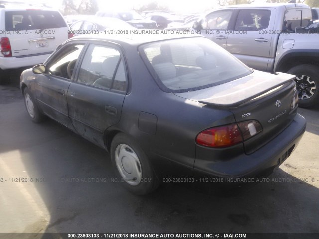 1NXBR12E3XZ178836 - 1999 TOYOTA COROLLA VE/CE/LE GREEN photo 3