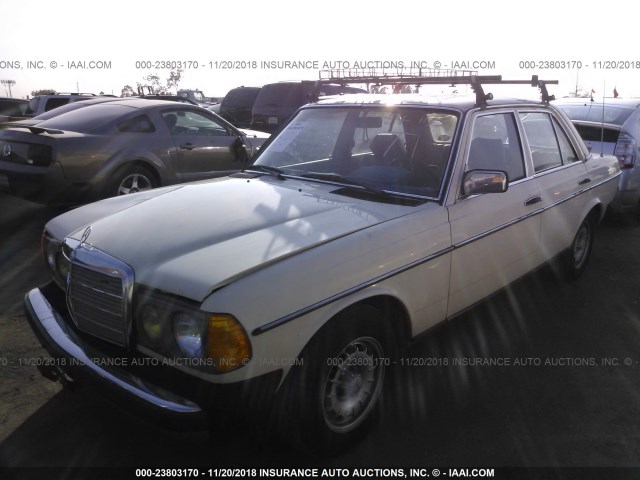 12312310181219 - 1980 MERCEDES-BENZ 240D SERIES  CREAM photo 2