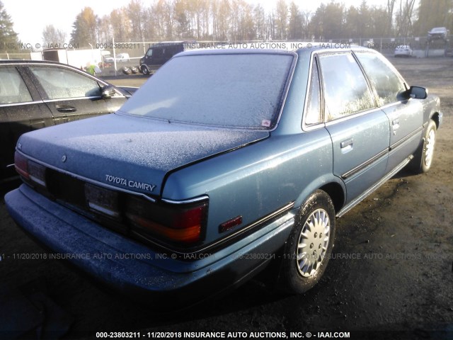 4T1SV21E3MU358039 - 1991 TOYOTA CAMRY DLX BLUE photo 4