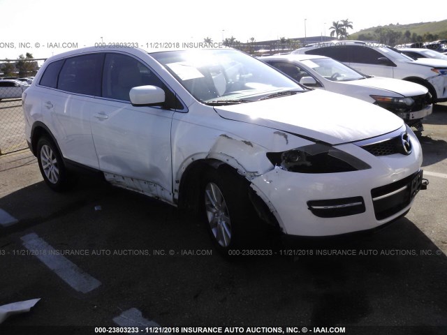 JM3TB28A190177709 - 2009 MAZDA CX-9 WHITE photo 1