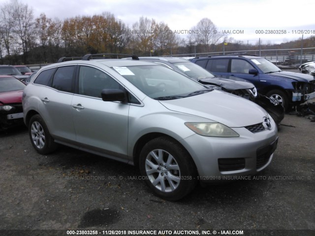 JM3ER293570110743 - 2007 MAZDA CX-7 SILVER photo 1