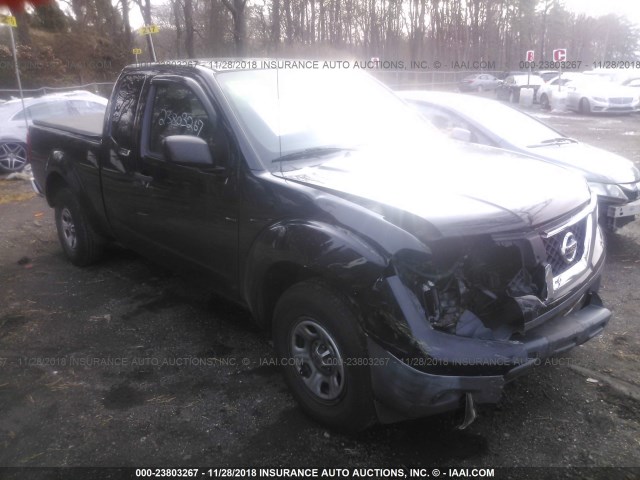 1N6BD0CT0BC427857 - 2011 NISSAN FRONTIER S/SV BLACK photo 1