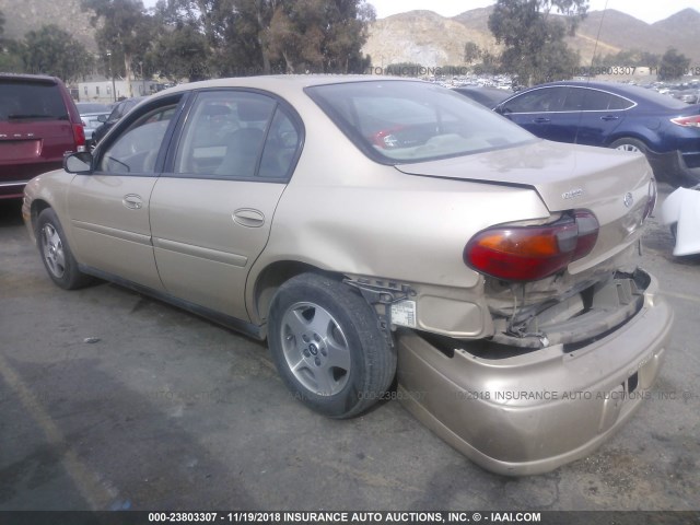 1G1ND52F35M108694 - 2005 CHEVROLET CLASSIC TAN photo 3