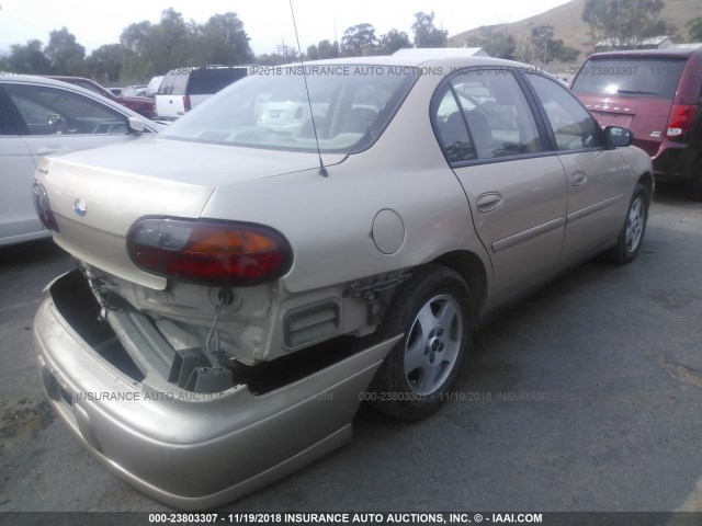 1G1ND52F35M108694 - 2005 CHEVROLET CLASSIC TAN photo 4