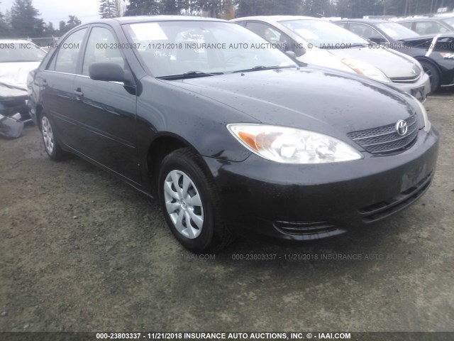 4T1BE32K04U359997 - 2004 TOYOTA CAMRY LE/XLE/SE BLACK photo 1