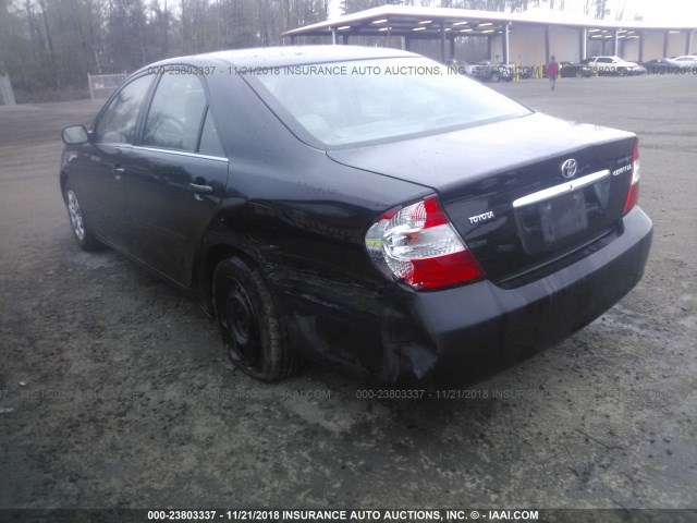 4T1BE32K04U359997 - 2004 TOYOTA CAMRY LE/XLE/SE BLACK photo 3