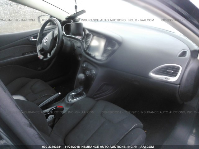 1C3CDFBA3DD201517 - 2013 DODGE DART SXT BLACK photo 5