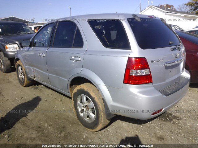 KNDJD736875753466 - 2007 KIA SORENTO EX/LX GRAY photo 3