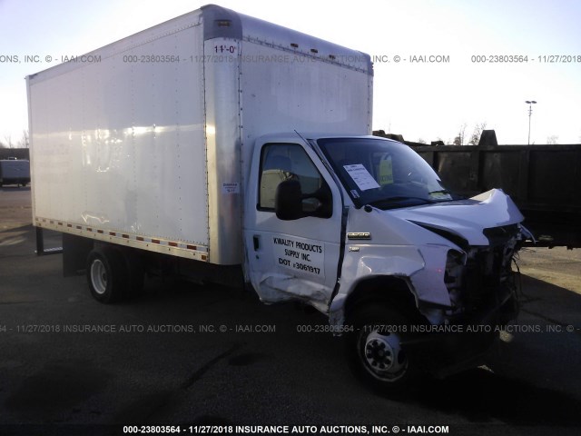 1FDWE3FL4GDC42545 - 2016 FORD ECONOLINE E350 SUPER DUTY CTWAY VAN WHITE photo 1