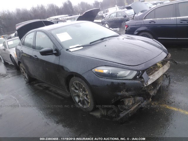 1C3CDFBB9FD316201 - 2015 DODGE DART SXT BLACK photo 1