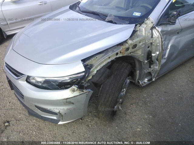 1G1ZC5ST0HF262654 - 2017 CHEVROLET MALIBU LS SILVER photo 6