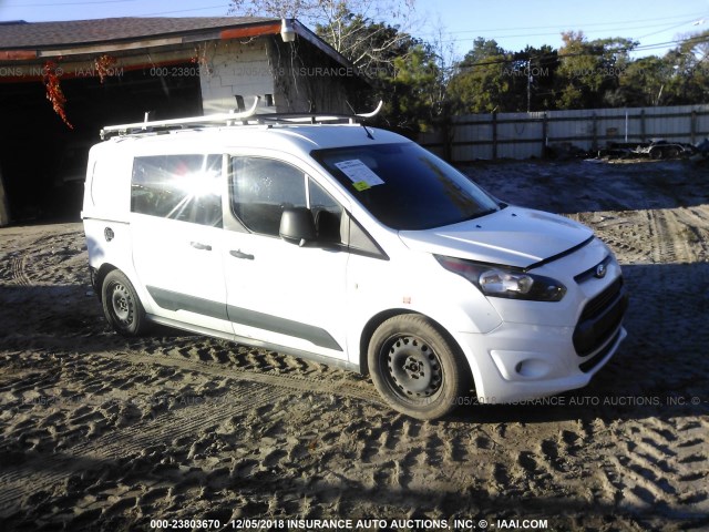 NM0LS7F76F1220988 - 2015 FORD TRANSIT CONNECT XLT WHITE photo 1