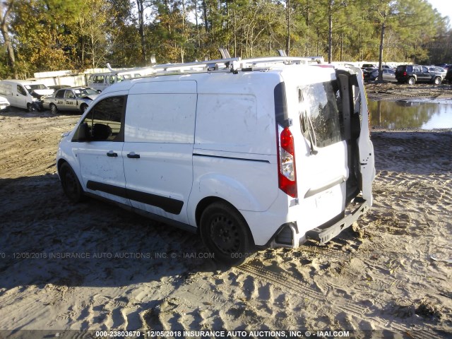 NM0LS7F76F1220988 - 2015 FORD TRANSIT CONNECT XLT WHITE photo 3