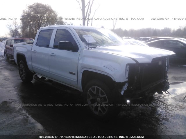 3GTU2NEC7JG290360 - 2018 GMC SIERRA K1500 SLT WHITE photo 1