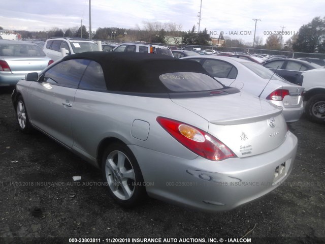 4T1FA38P94U034894 - 2004 TOYOTA CAMRY SOLARA SE/SLE Gümüş foto 3