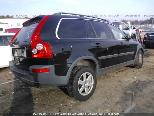 YV4CY592461242698 - 2006 VOLVO XC90 BLACK photo 4