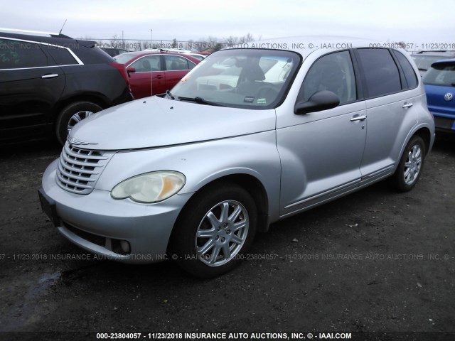 3A8FY58B88T247831 - 2008 CHRYSLER PT CRUISER TOURING SILVER photo 2