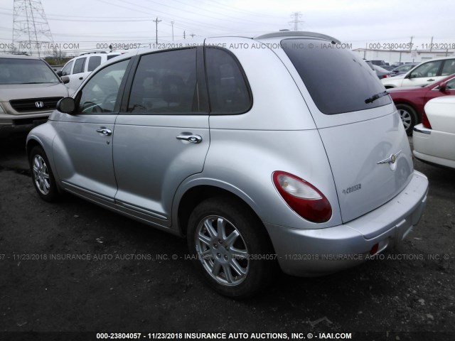 3A8FY58B88T247831 - 2008 CHRYSLER PT CRUISER TOURING SILVER photo 3