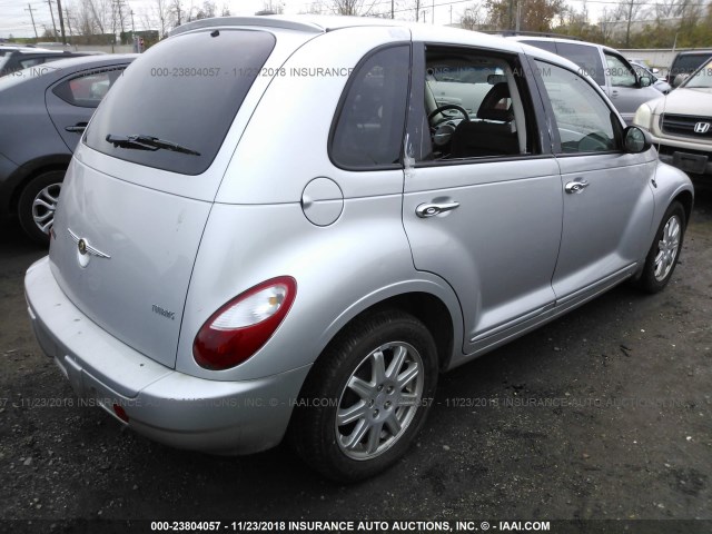 3A8FY58B88T247831 - 2008 CHRYSLER PT CRUISER TOURING SILVER photo 4