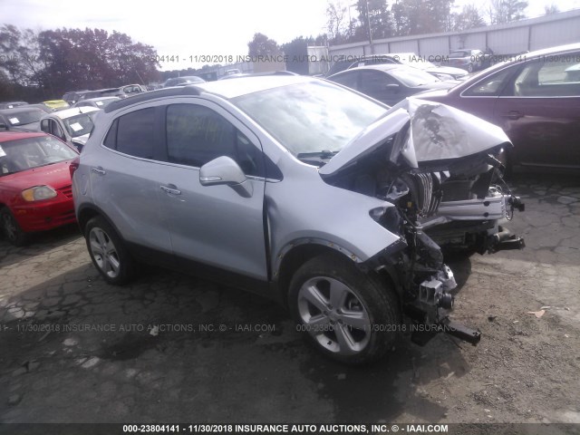 KL4CJASB7FB152086 - 2015 BUICK ENCORE SILVER photo 1