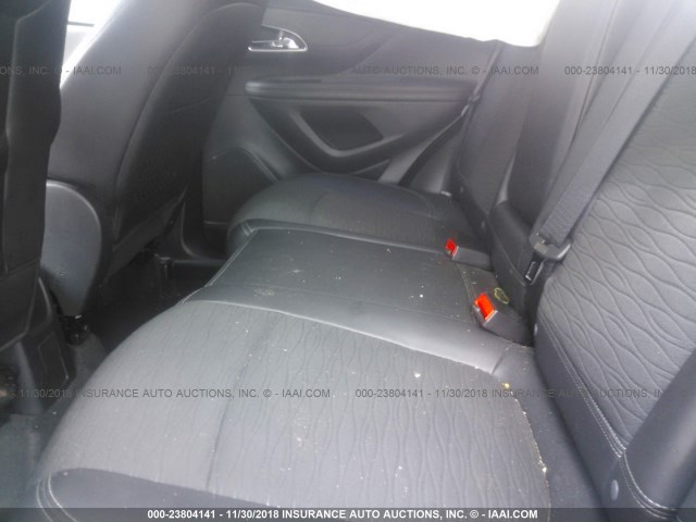 KL4CJASB7FB152086 - 2015 BUICK ENCORE SILVER photo 8