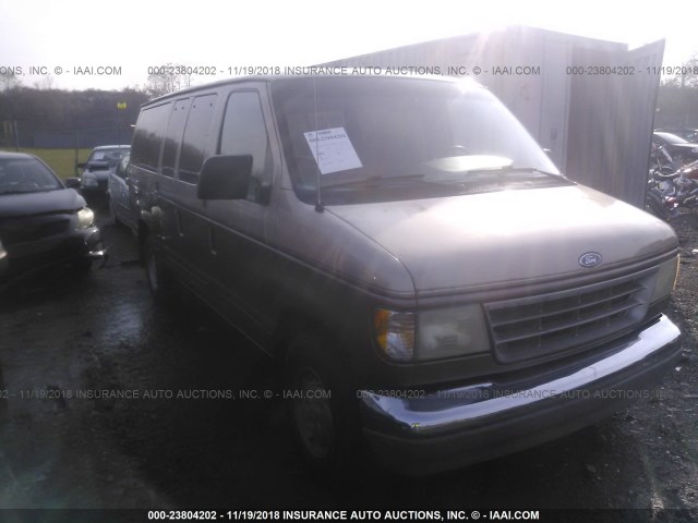 1FMEE11N6PHC03330 - 1993 FORD ECONOLINE E150 GOLD photo 1